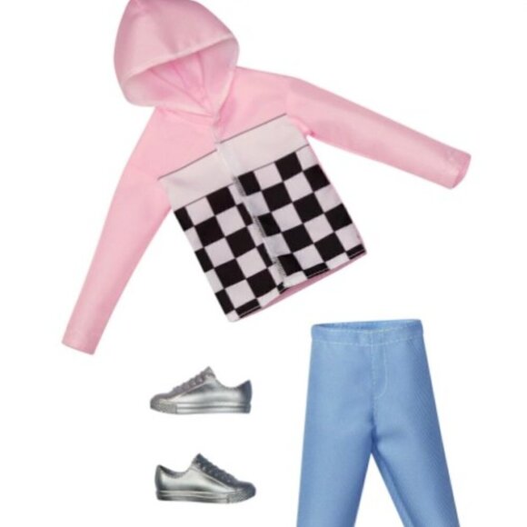 BARBIE KEN HOODIE JACKET & SHORTS OUTFIT - Picture 1 of 7